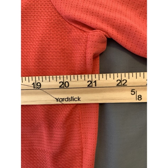 Adidas Running Aktiv Against Cancer Burnt Orange Shirt Reflective Woman's Large - Picture 3 of 7